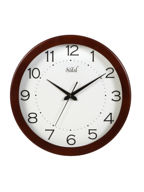 

Safal White & Brown Dial 28 cm Analogue Wall Clock
