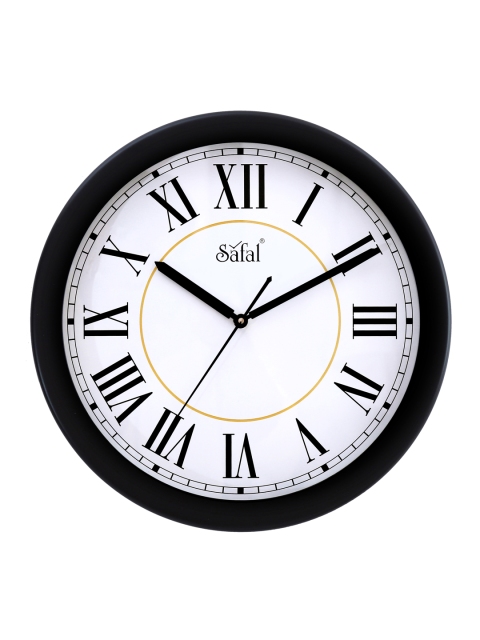

Safal White Dial Round 34 cm Analogue Wall Clock