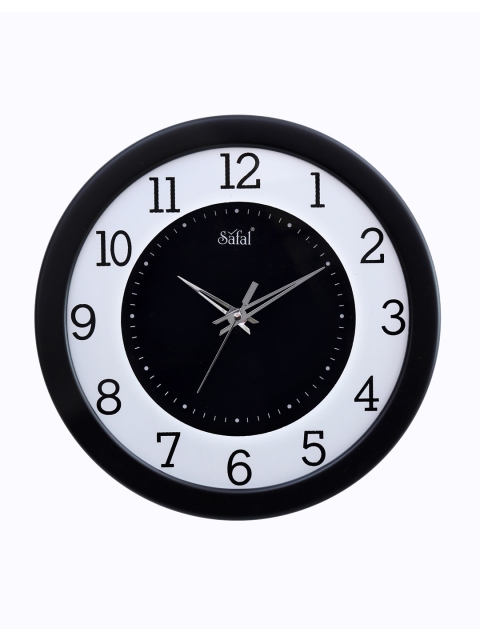 

Safal Black & White Dial 29 cm Analogue Wall Clock