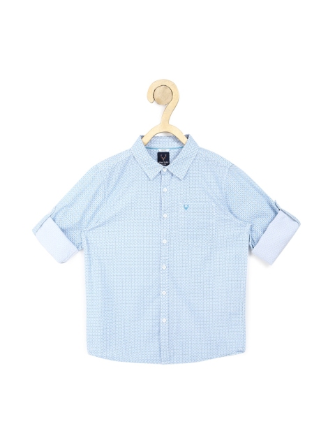 

Allen Solly Junior Boys Blue Slim Fit Casual Shirt