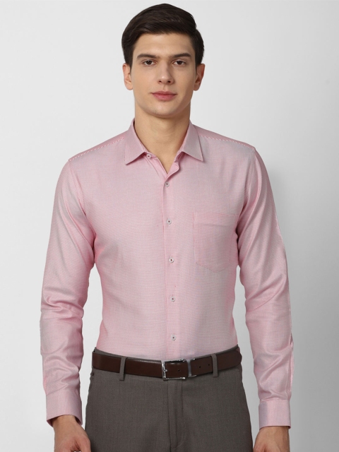 

Van Heusen Men Pink Slim Fit Formal Shirt