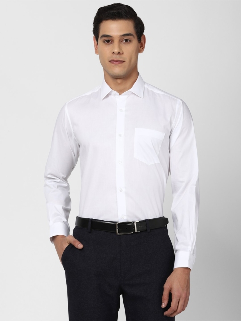 

Van Heusen Men White Pure Cotton Formal Shirt