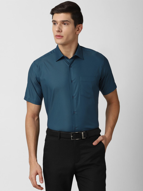 

Van Heusen Men Blue Formal Shirt
