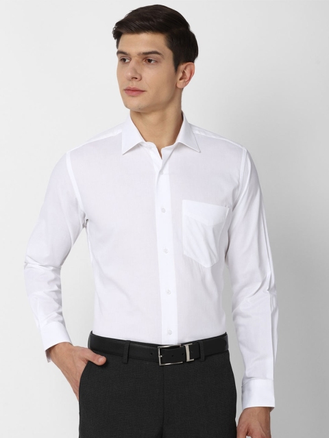 

Van Heusen Men White Pure Cotton Formal Shirt