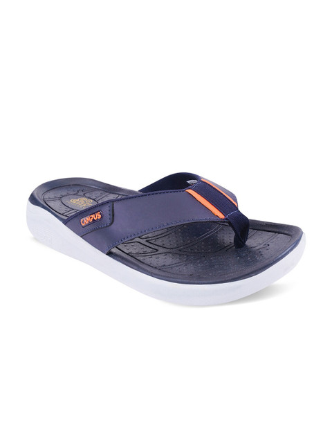 

Campus Men Navy Blue Thong Flip-Flops