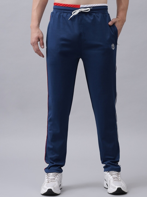

39 THREADS Men Blue Solid Track Pants