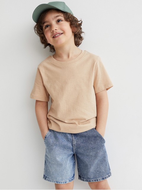 

H&M Boys Blue Cotton Denim Shorts