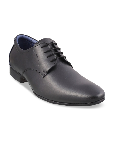 

J.FONTINI Men Black Formal Derbys