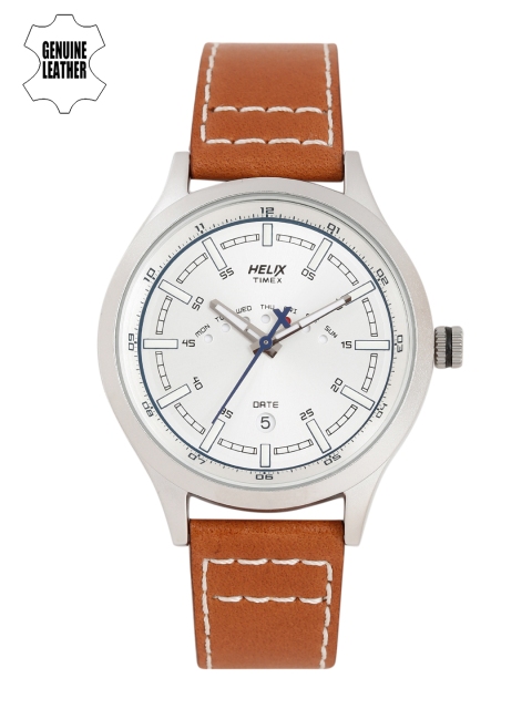 

Timex Helix Men Silver-Toned Analogue Watch TW003HG12
