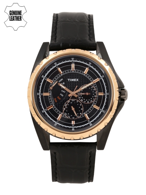 

Timex Men Black Multifunction Analogue Watch TWT2N13HH