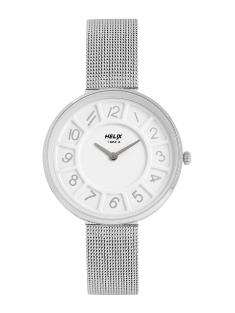 

Timex Helix Women White Analogue Watch TW031HL03