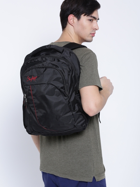 

Skybags Unisex Black Fame Laptop Backpack