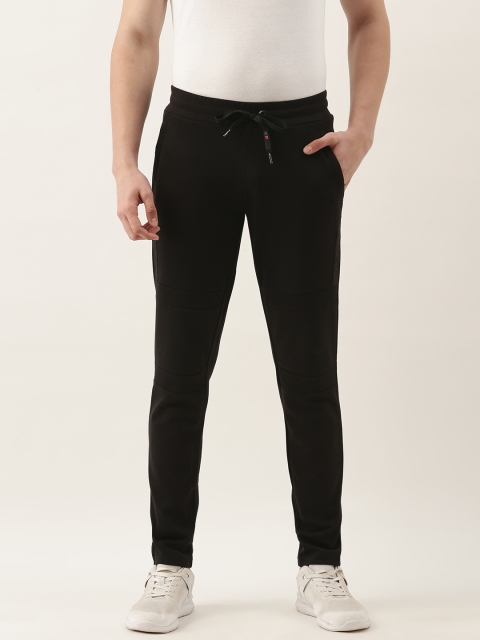 

Sweet Dreams Men Black Solid Track Pants