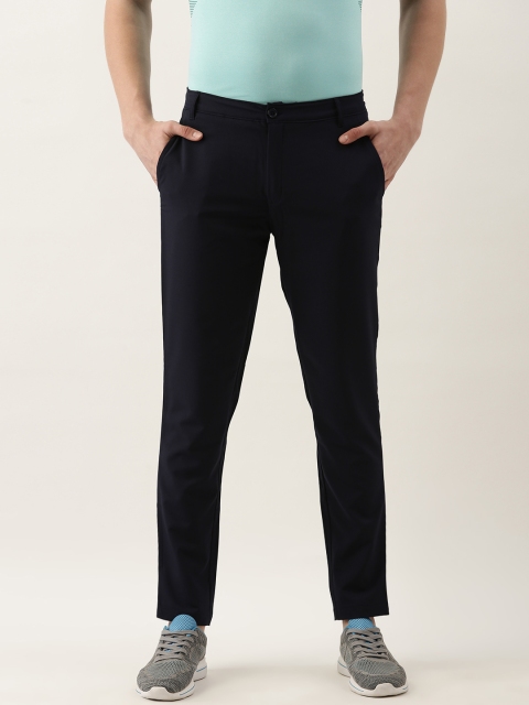

Sweet Dreams Men Navy Blue Solid Track Pants