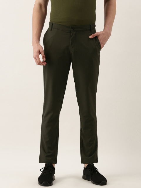 

Sweet Dreams Mens Solid Olive Track Pants