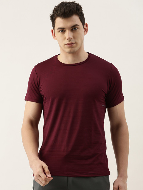 

Sweet Dreams Men Maroon Solid Lounge T-shirt