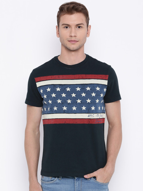 

U.S. Polo Assn. Denim Co. Navy Printed T-shirt, Navy blue