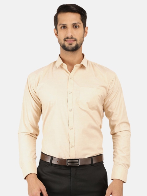 

V-Mart Men Orange Formal Shirt