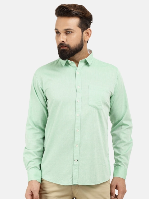 

V-Mart Men Green Casual Shirt