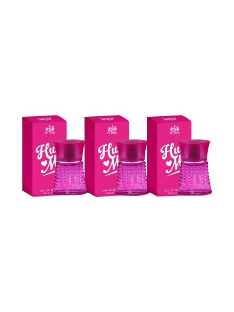 

St. John Women Set of 3 Hug Me Eau De Parfum - 30 ml Each, Pink