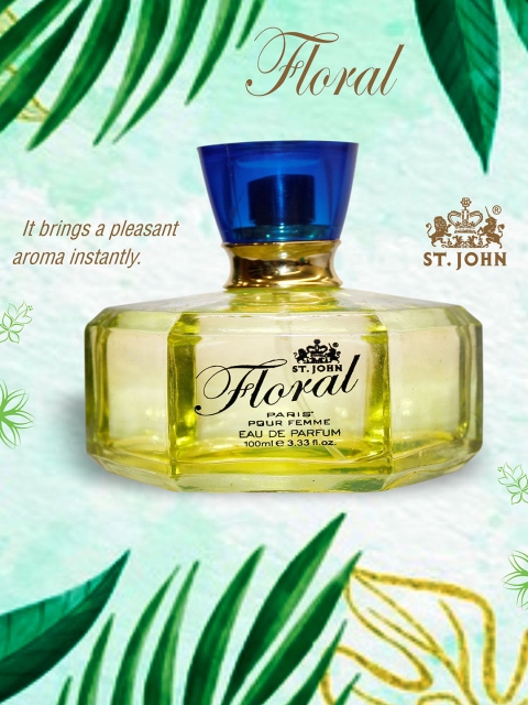 

St. John Women Set of 2 Floral Perfume 100 ml, Multi