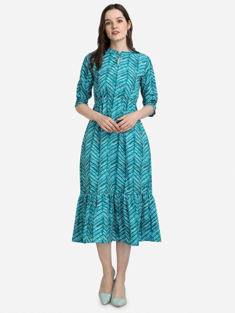 

Anaita Green Crepe Midi Dress
