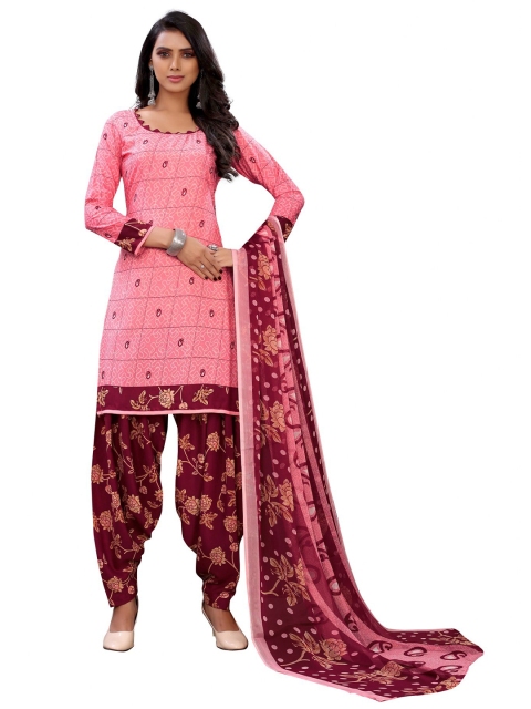 

Iris Pink & Magenta Printed Unstitched Dress Material