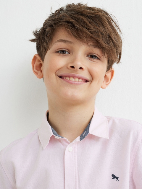 

H&M Pink Cotton Shirt