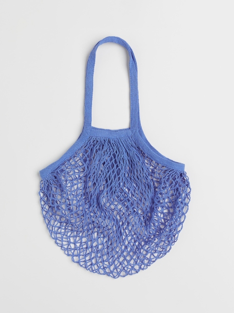 

H&M Women Blue Cotton Net Bag