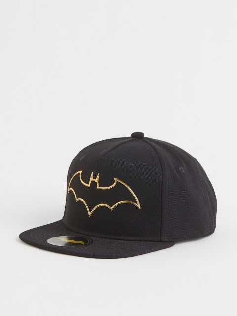 

H&M Boys Black Batman Printed Twill Cap