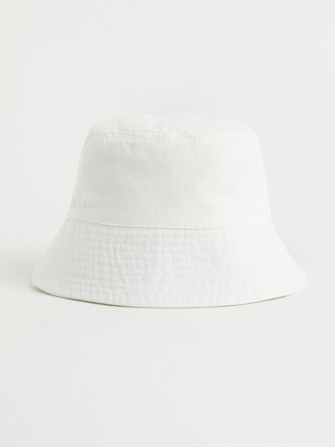 

H&M Women White Bucket hat
