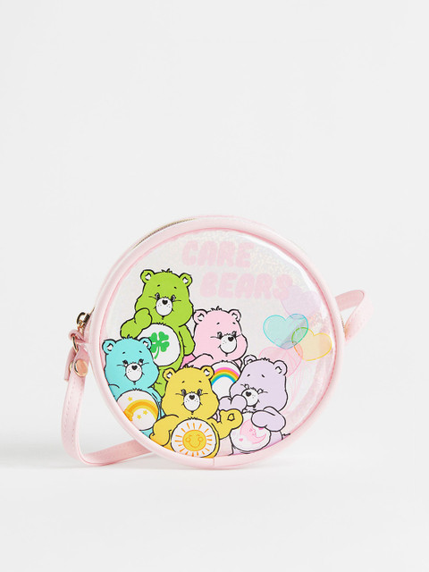 

H&M Girls Pink Round Motif-Front Shoulder Bag