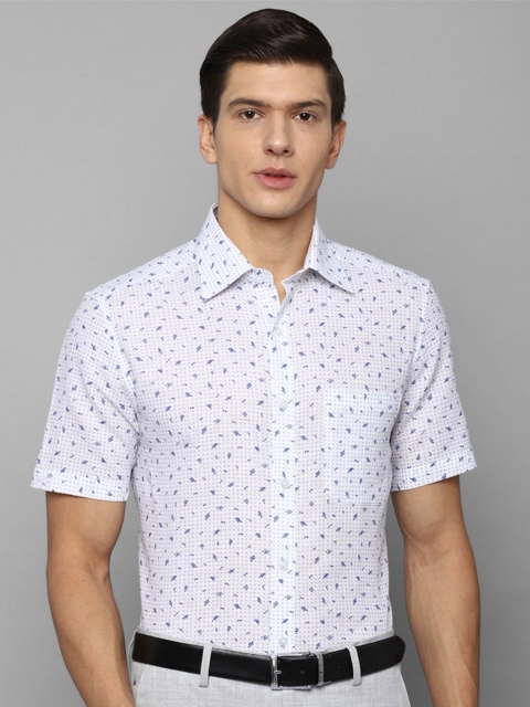 

Louis Philippe Men Blue Floral Printed Formal Shirt