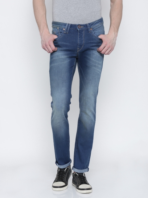 

Flying Machine Men Blue Michael Slim Tapered Fit Stretchable Jeans