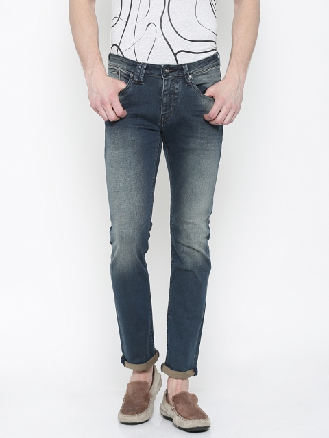 

Flying Machine Men Blue Michael Slim Tapered Fit Stretchable Jeans