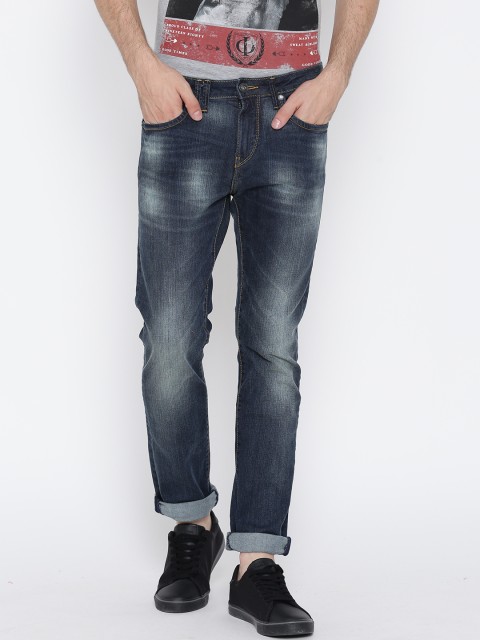 

Flying Machine Men Blue Michael Slim Tapered Fit Stretchable Jeans