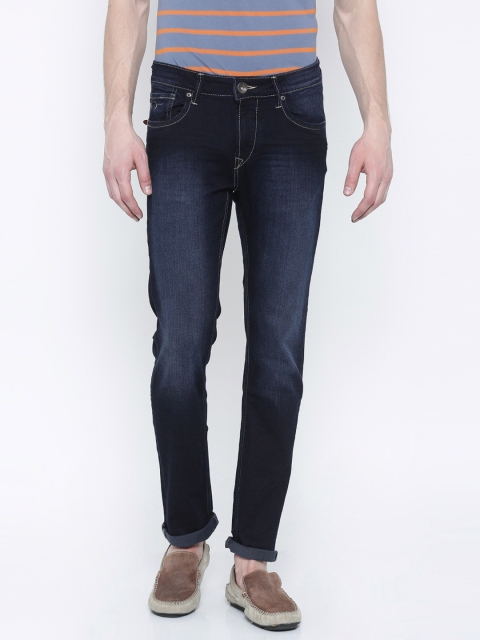 

Flying Machine Men Blue Michael Slim Tapered Fit Stretchable Jeans
