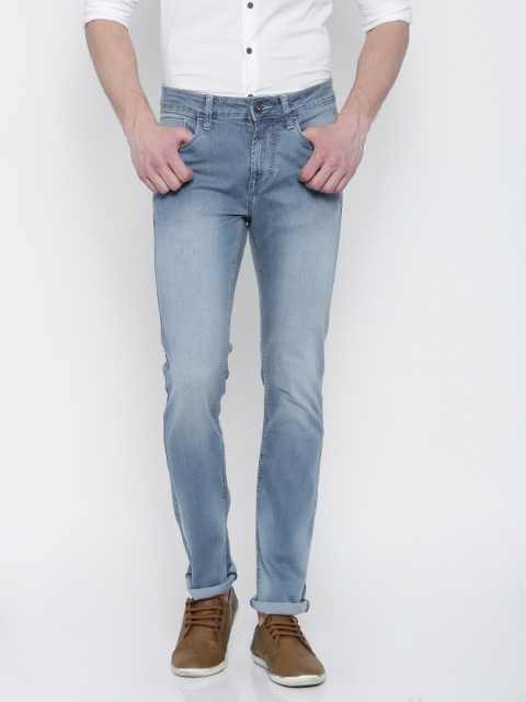 

Flying Machine Men Blue Slim Tapered Michael Fit Stretchable Jeans