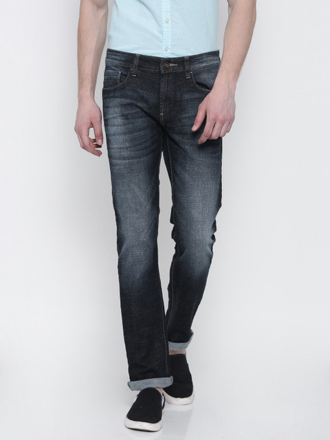 

Flying Machine Men Blue Slim Tapered Michael Fit Stretchable Jeans