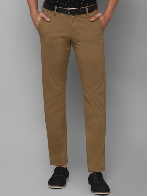 

Allen Solly Men Brown Slim Fit Chinos Trousers