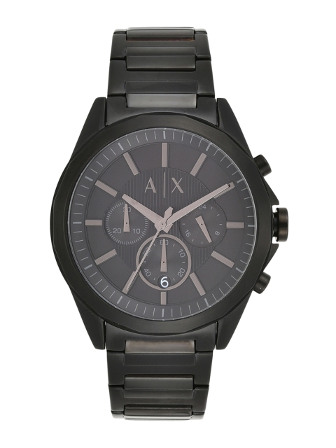 

Armani Exchange Men Black Analogue Chronograph Watch AX2601I