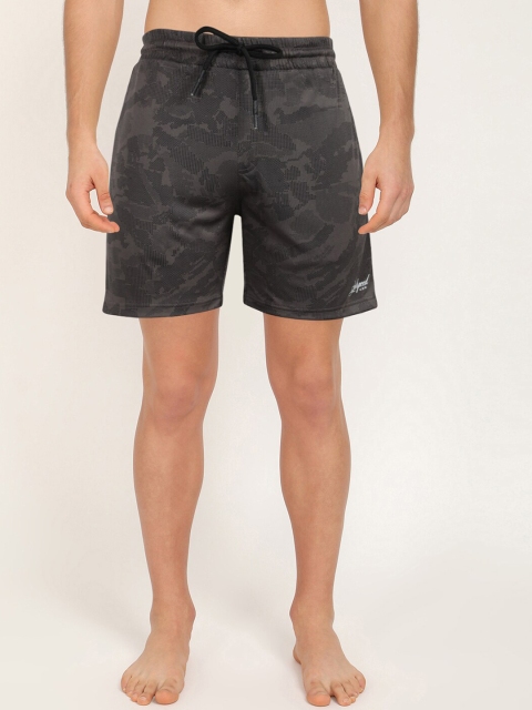

V2 Value & Variety Men Grey Printed Shorts