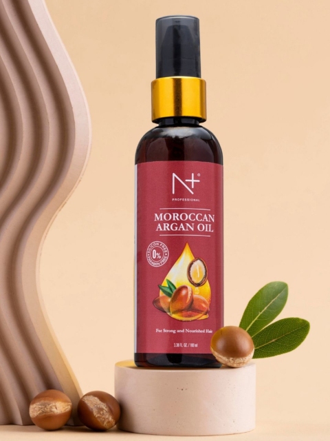 

N Plus Professional Moroccan Argan Oil 101ml, Brown