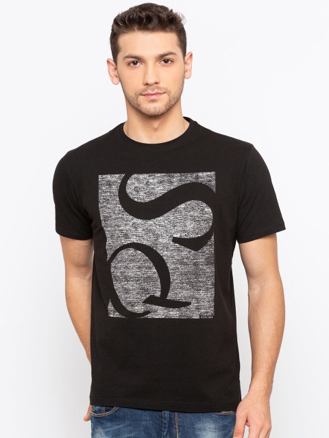 

Status Quo Men Black Printed T-shirt