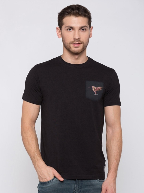 

Status Quo Men Black Extended Sleeves T-shirt