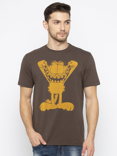 

Status Quo Men Green Printed Applique T-shirt