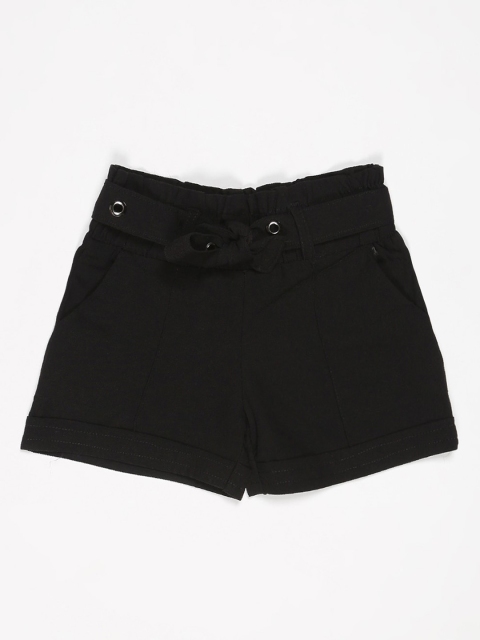

V2 Value & Variety Girls Black Denim Shorts