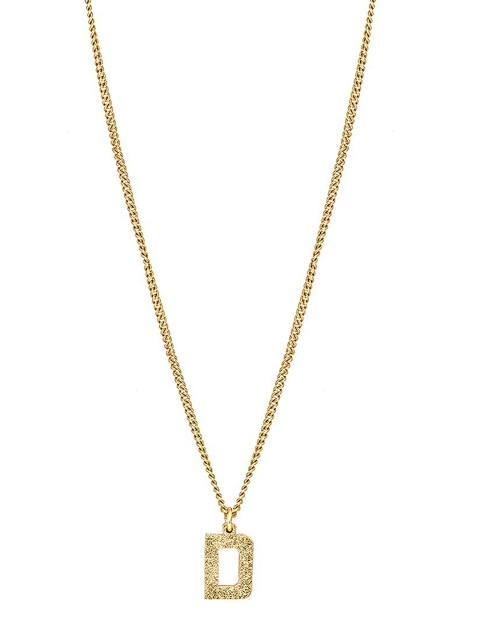

MNSH Gold-Plated D initial Jewellery Set