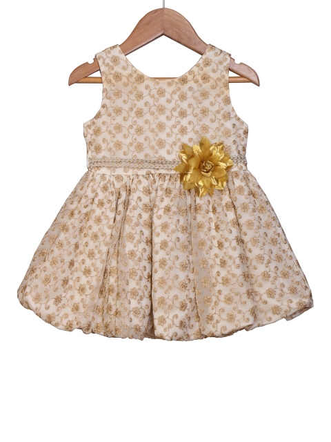 

Enfance Beige Floral Dress