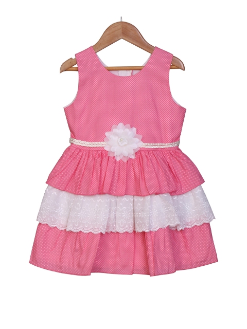

Enfance Fuchsia Colourblocked Dress